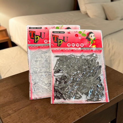 12 Bolsas de Ligas Latex Para Cabello $3.9 c/u