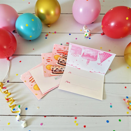 120 Tarjetas "Feliz Cumpleaños" Regalos $1.3 c/u