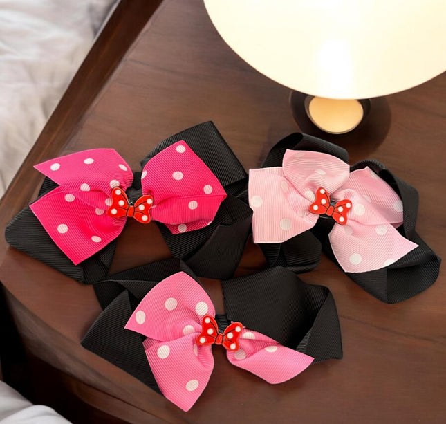 12 Moños Dobles Minnie Puntos $6.5 c/u