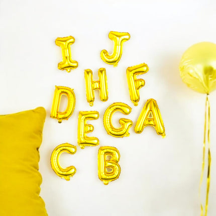 50 Globos letras Gde $5.2 c/u