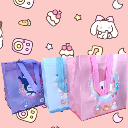 12 Bolsas reutilizables SANRIO $5.4 c/u