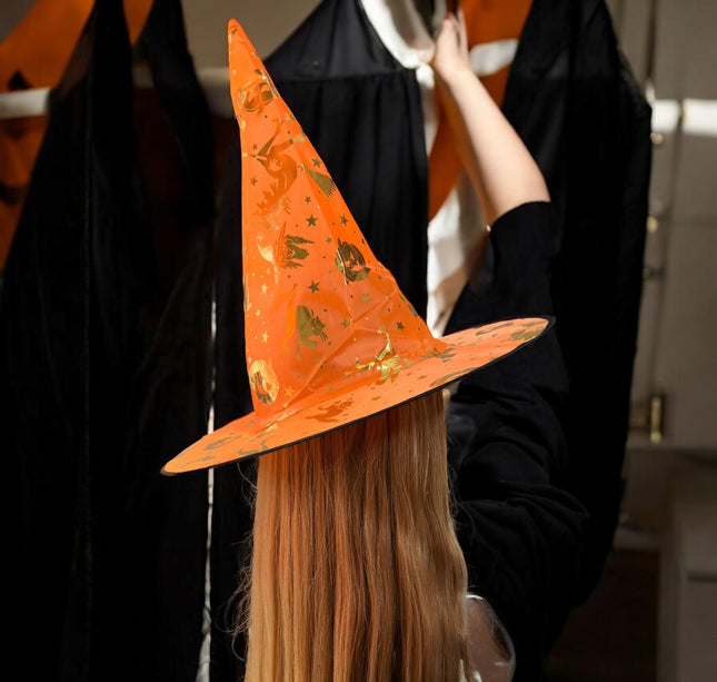 12 Sombreros Halloween Brijutas Decorados $15 c/u