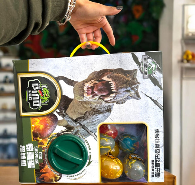 Huevos de Dinosaurio Juguete dispensador 12 Piezas