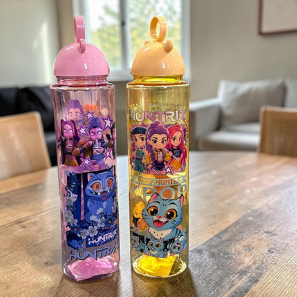 2 Botella Guerreras K.Pop para Agua Rosca de Osito $54 c/u
