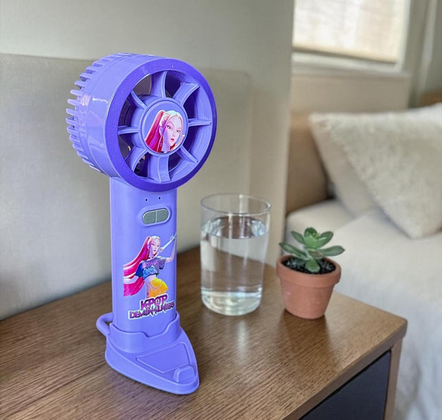 Ventilador de Mano Guerreras K-Pop