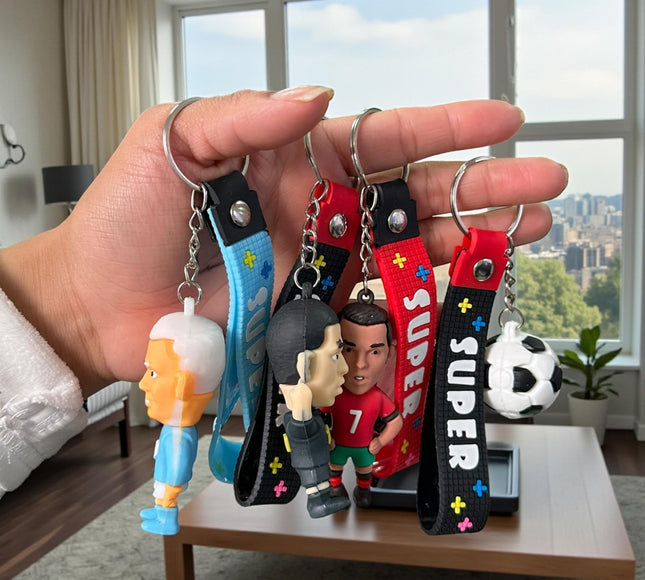 12 Llaveros Mundialistas Jugadores  $7 c/u