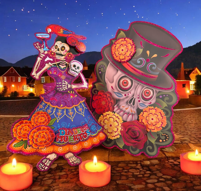 10 Figuras Halloween Diamantadas 3D Grandes $18 c/u