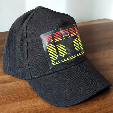 10 Gorras Negras Estampadas $15 c/u