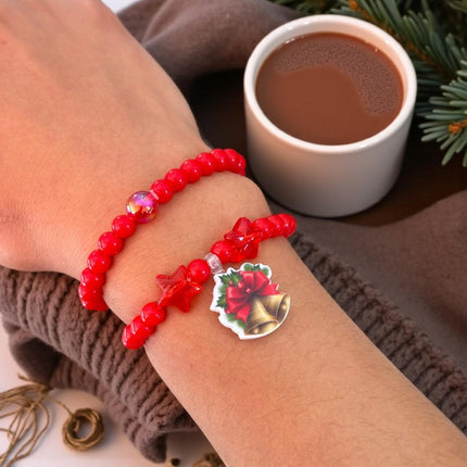 12 Set  2 Pulseras Navideñas $7.2 c/u
