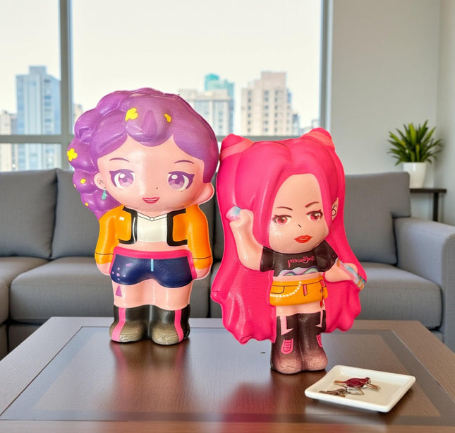 12 Maxi Squishies Guerreras K-Pop $29 c/u
