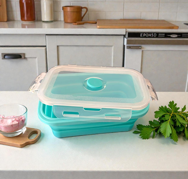 Tupper Expandible Colores Con Tapa