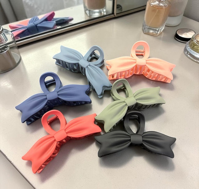 12 Pinzas Matte Grandes Diferentes Diseños $10.5 c/u