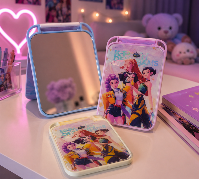 12 Espejos Guerreras K.Pop de Bolsillo $7.9 c/u
