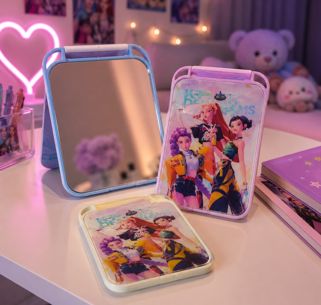 12 Espejos Guerreras K.Pop de Bolsillo $7.9 c/u