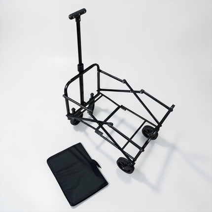 Carrito de SuperMercado Plegable con Agarradera