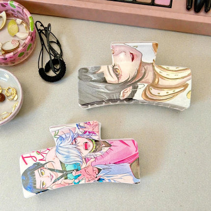 12 Pinzas Guerreras K-Pop para Cabello $13 c/u