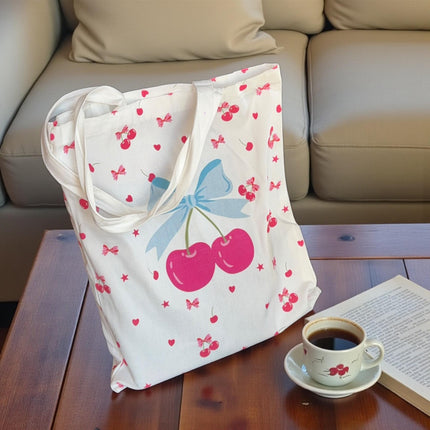 6 Bolsa Tipo Totte Cherrys $29 c/u