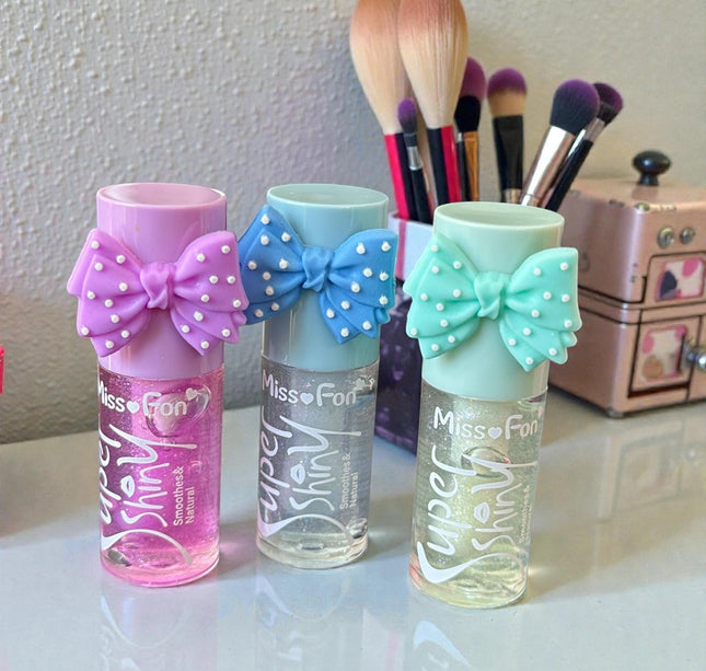 24 Gloss con Brillos "Super Shiny" $13 c/u