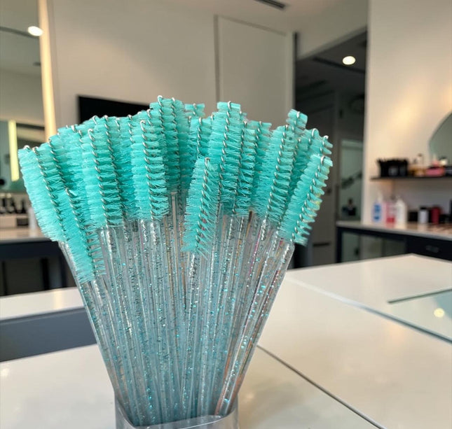 10 Sets de 50 Brochas Spooly Desechables $18 c/set