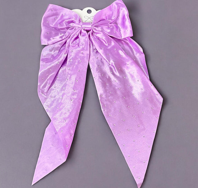 12 Moños Coquette Satin con Brillos $9 c/u