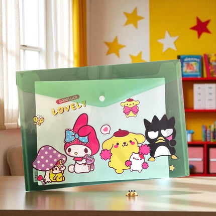 12 Folders Boton Sanrio $5.25 c/u