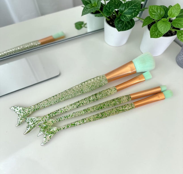 12 Sets De 4 Brochas Sirena Confetti $13.5 c/u