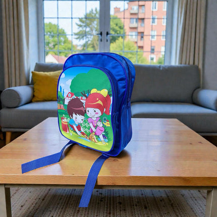 Mochila Escolar para Niños con Doble Compartimento