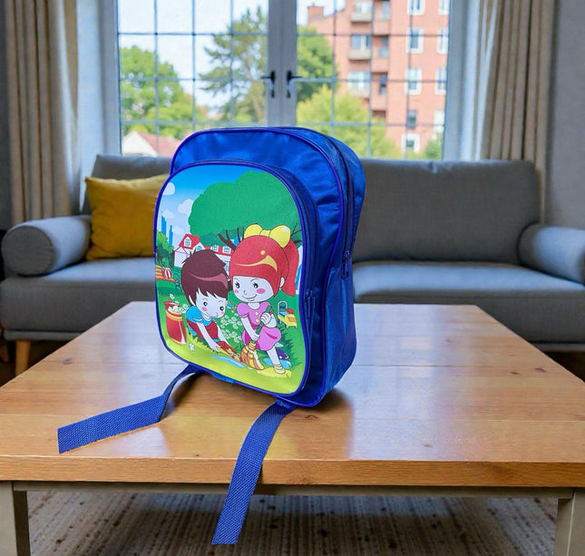 Mochila Escolar para Niños con Doble Compartimento