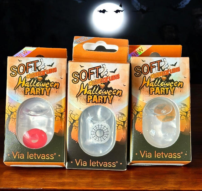12 Pupilentes Halloween Party $55 c/u
