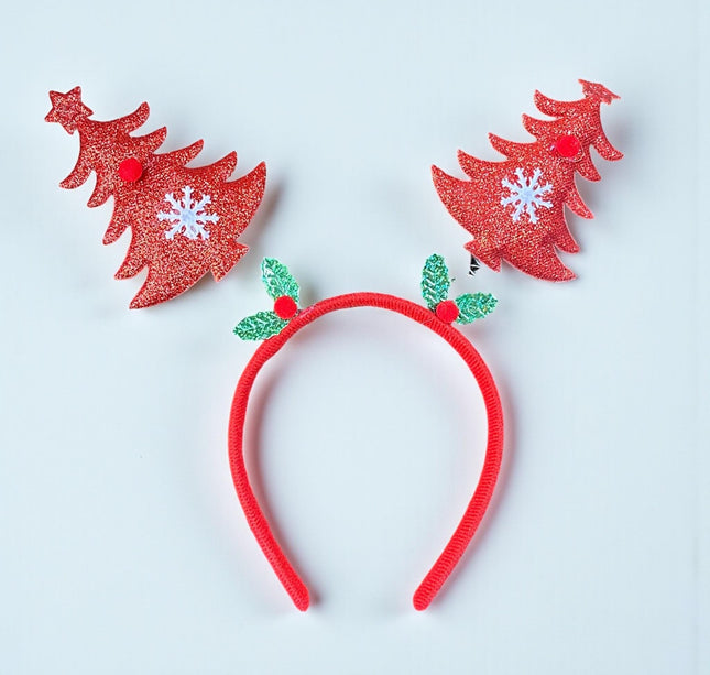 12 Diademas Navideñas con FIguras Movibles $15.63 c/u