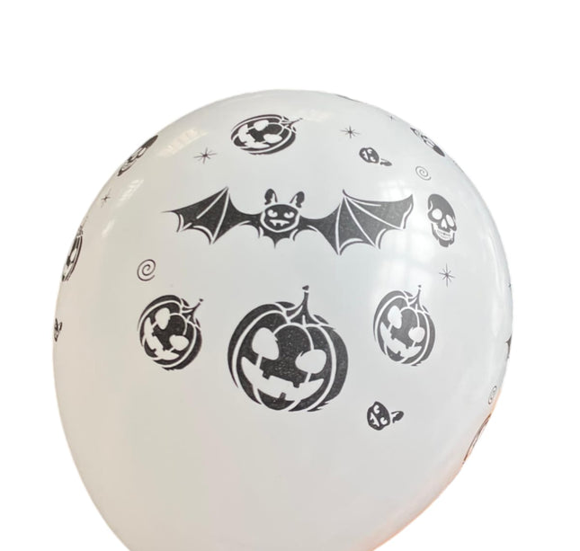 12 PAQUETES DE GLOBOS HALLOWEEN $8 c/u