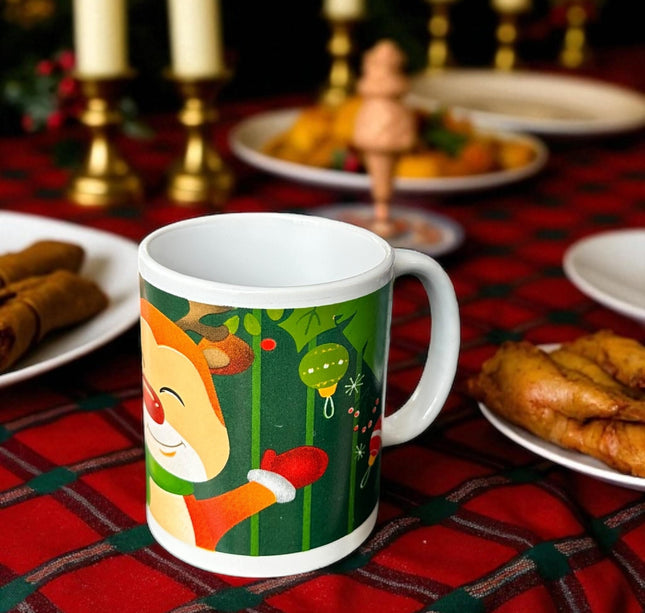 3 Taza Navidad Decorada $26 c/u