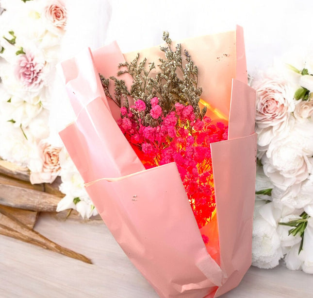 3 Regalo Flores en Bolsa Decoradas $59 c/u