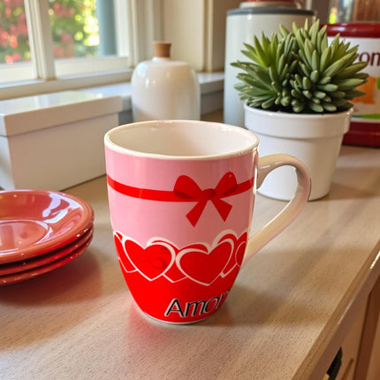 3 Taza Ceramica Amor $29 c/u