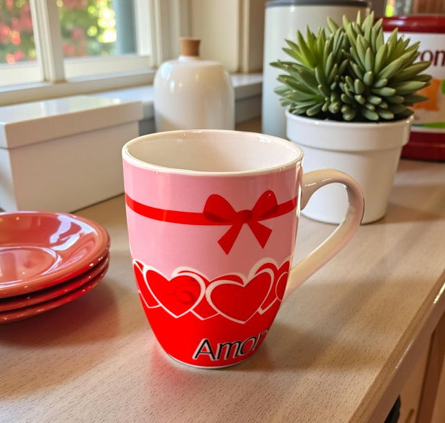 3 Taza Ceramica Amor $29 c/u