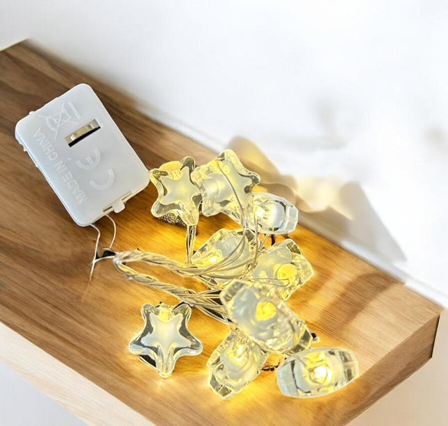 6 Mini Serie de Luces de estrella 1 M $18c/u