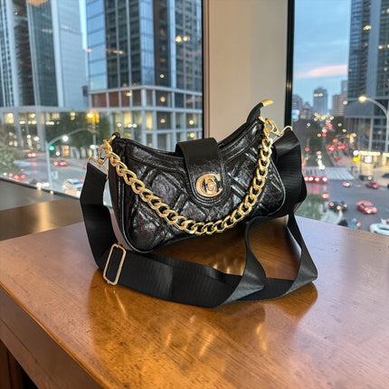 Bolso de Mujer "C" Dorado Colores