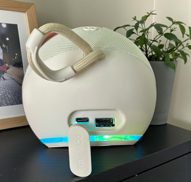 Bocina Inteligente Tipo Alexa Echo Colores