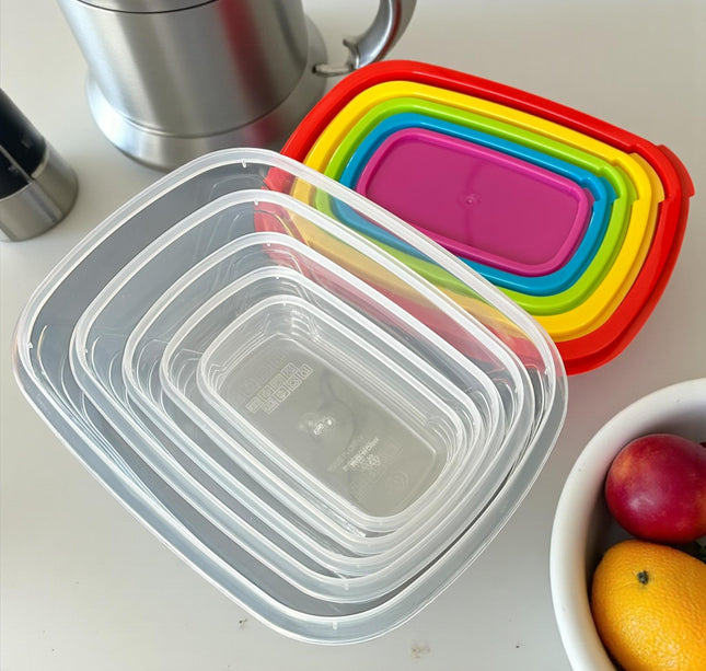 5 Toppers con Tapas Colores Diferentes Tamaños