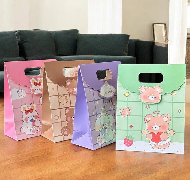 12 Bolsas de Regalo con Velcro Chica $4.5 c/u