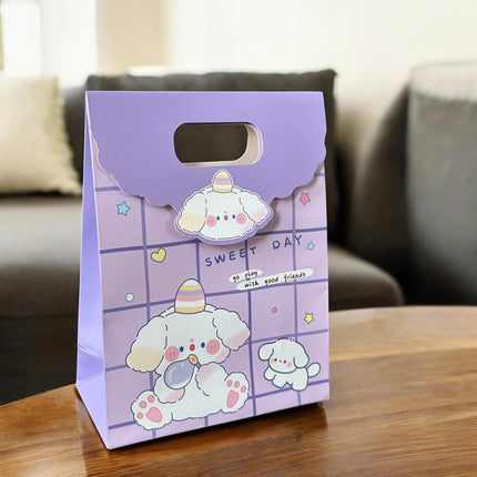 12 Bolsas de Regalo con Velcro Chica $4.5 c/u