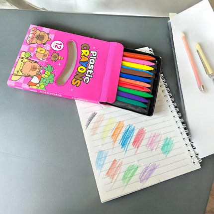 Caja de Crayones Capibaras