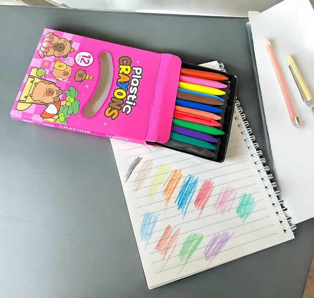 Caja de Crayones Capibaras
