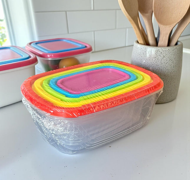 5 Toppers con Tapas Colores Diferentes Tamaños