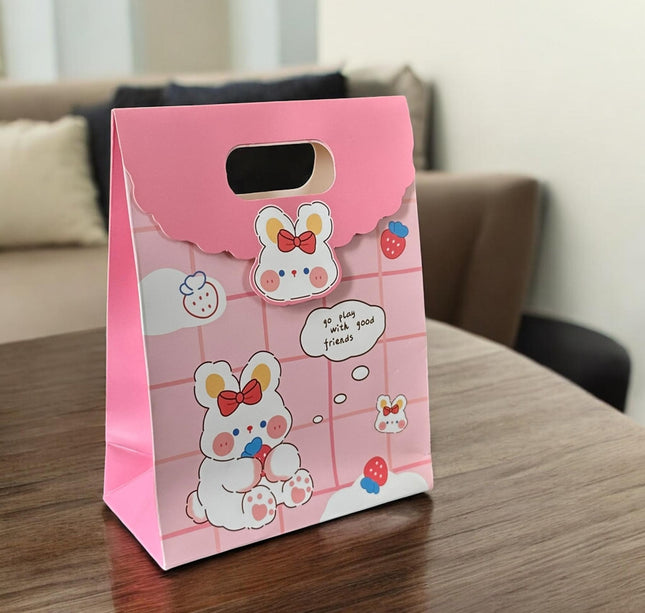 12 Bolsas de Regalo con Velcro Chica $4.5 c/u