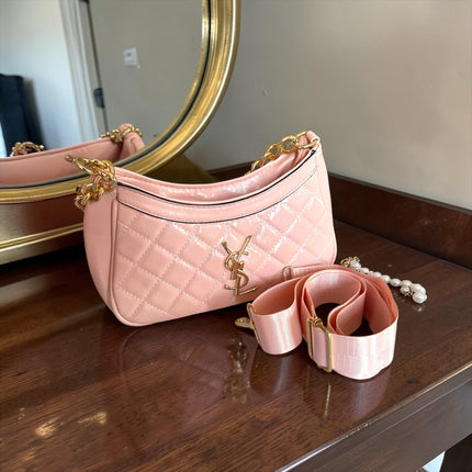 Bolso de Mujer "YLS" Dorado Colores