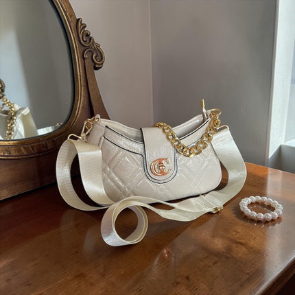 Bolso de Mujer "C" Dorado Colores