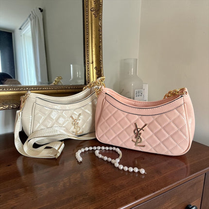 Bolso de Mujer "YLS" Dorado Colores