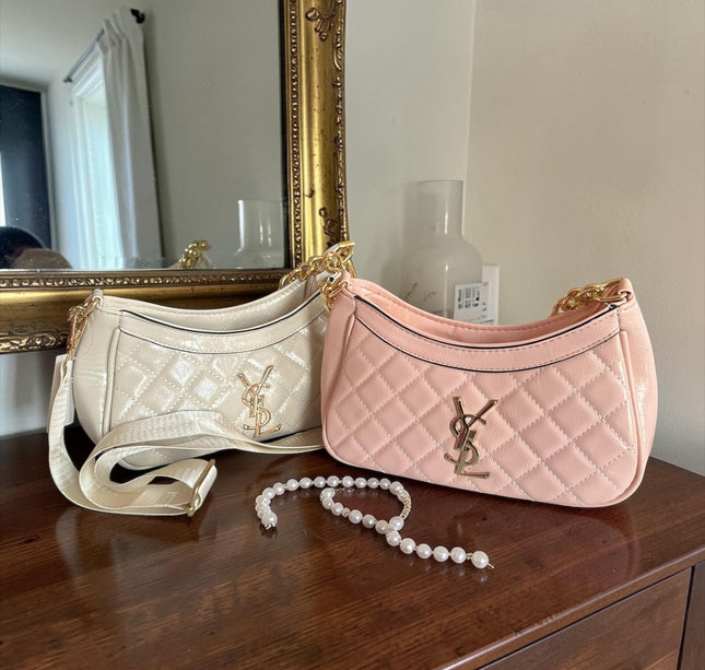 Bolso de Mujer "YLS" Dorado Colores