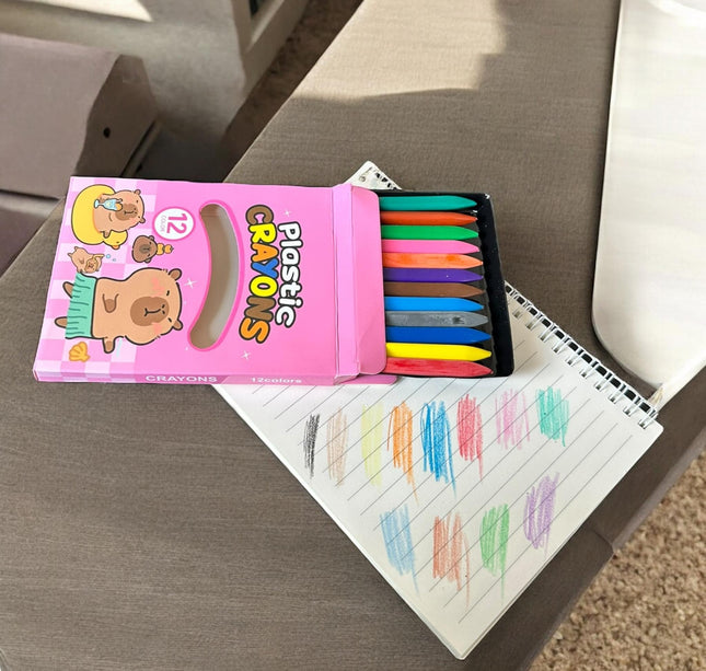 Caja de Crayones Capibaras